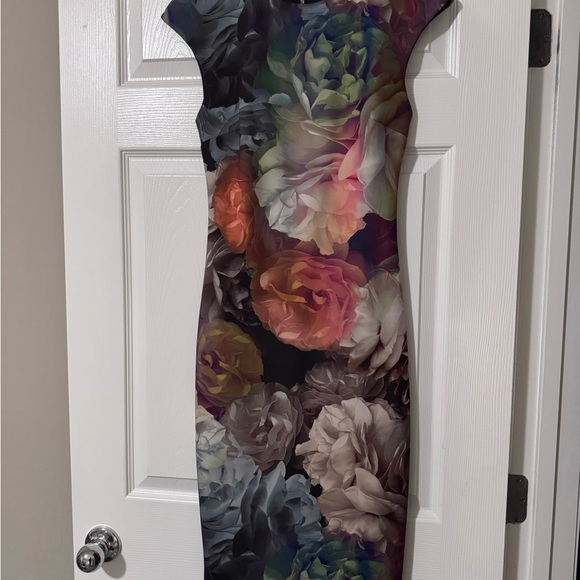 Tes Baker Floral Multicolor Women's Dress - Picture 1 of 2